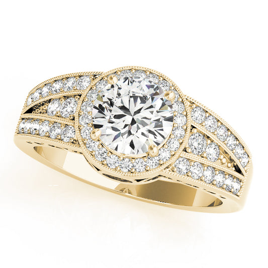 Round Engagement Ring M84059