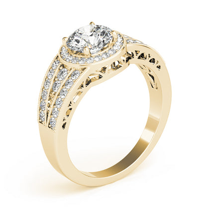 Round Engagement Ring M84059