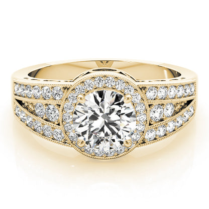 Round Engagement Ring M84059