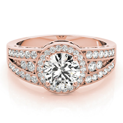 Round Engagement Ring M84059