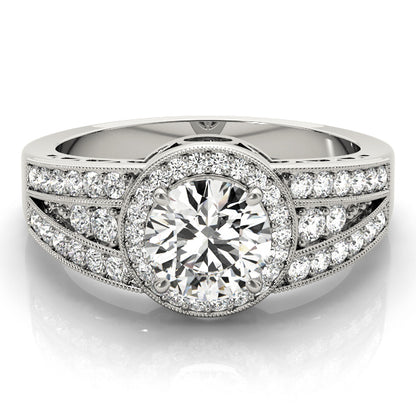 Round Engagement Ring M84059