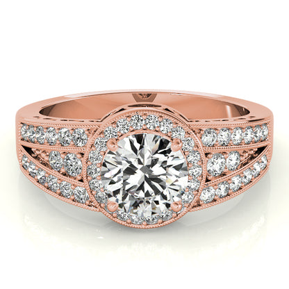 Round Engagement Ring M84059