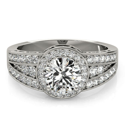 Round Engagement Ring M84059