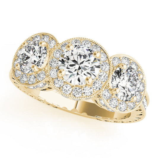 Round Engagement Ring M84080