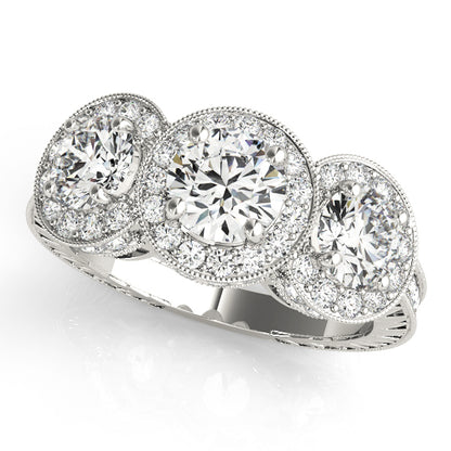 Round Engagement Ring M84080