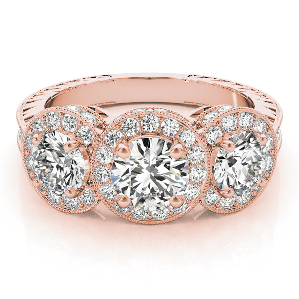 Round Engagement Ring M84080