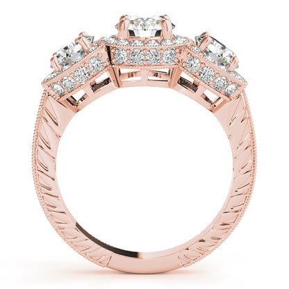 Round Engagement Ring M84080