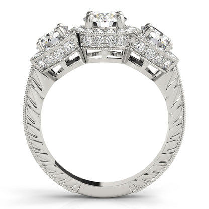 Round Engagement Ring M84080