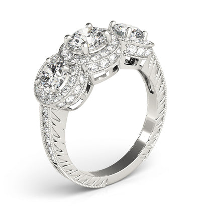 Round Engagement Ring M84080
