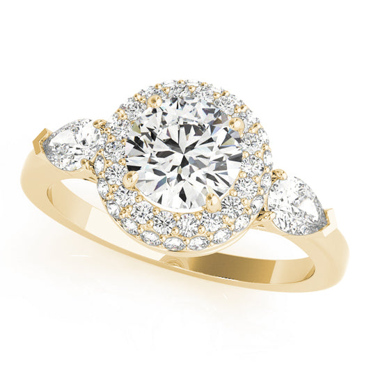 Round Engagement Ring M84118