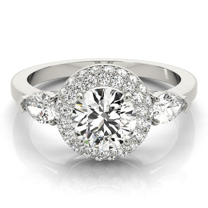 Round Engagement Ring M84118