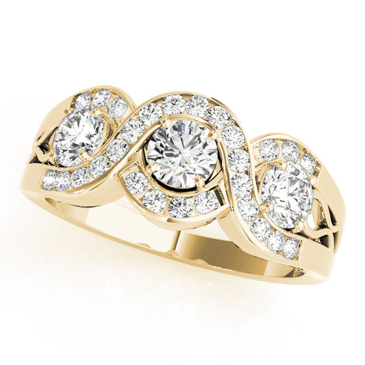 Round Engagement Ring M84119