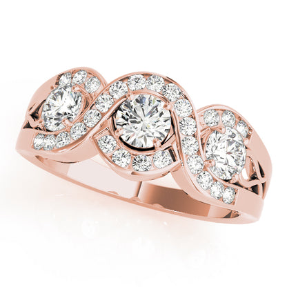 Round Engagement Ring M84119
