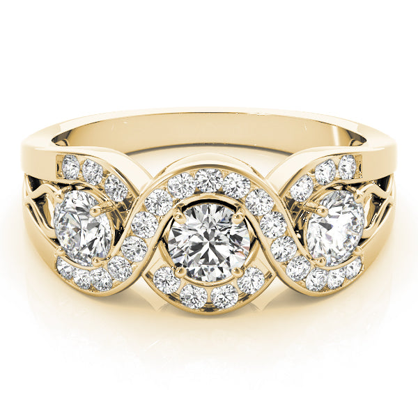 Round Engagement Ring M84119