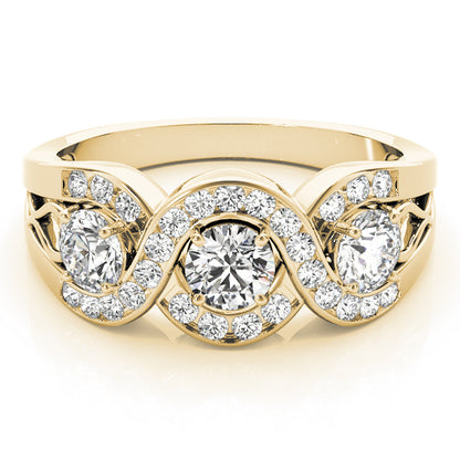 Round Engagement Ring M84119