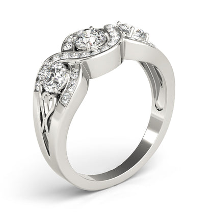 Round Engagement Ring M84119
