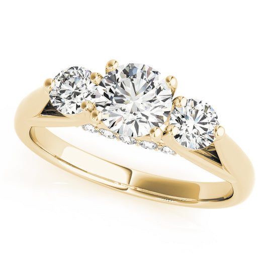 Round Engagement Ring M84124