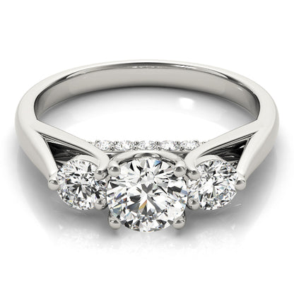 Round Engagement Ring M84124