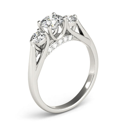 Round Engagement Ring M84124