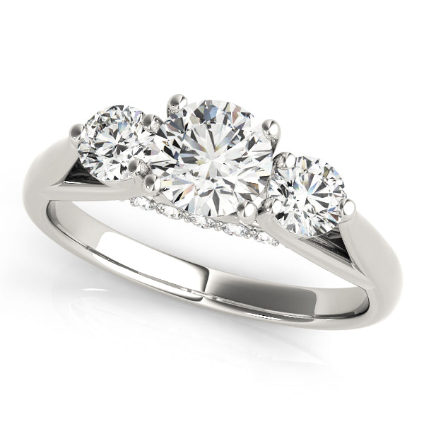 Round Engagement Ring M84124