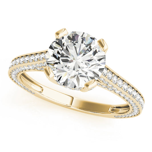 Round Engagement Ring M84141