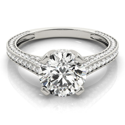 Round Engagement Ring M84141