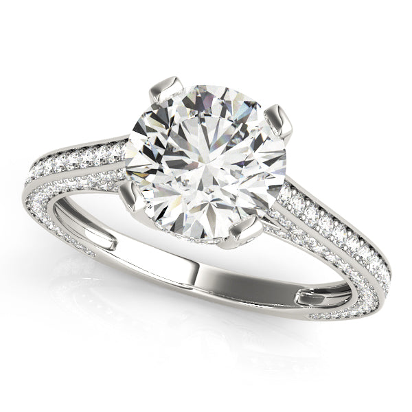 Round Engagement Ring M84141