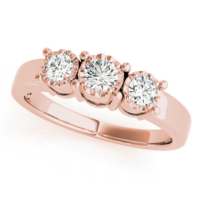 Round Engagement Ring M84142-1/3