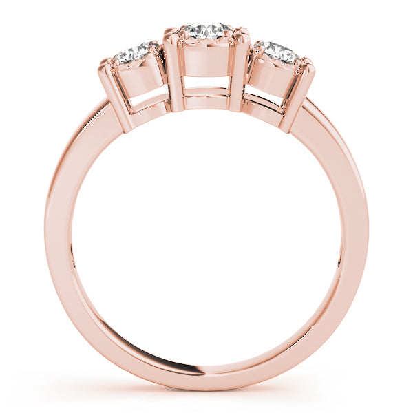 Round Engagement Ring M84142-1/3