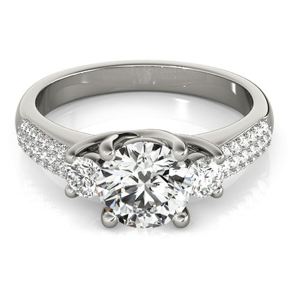 Round Engagement Ring M84177