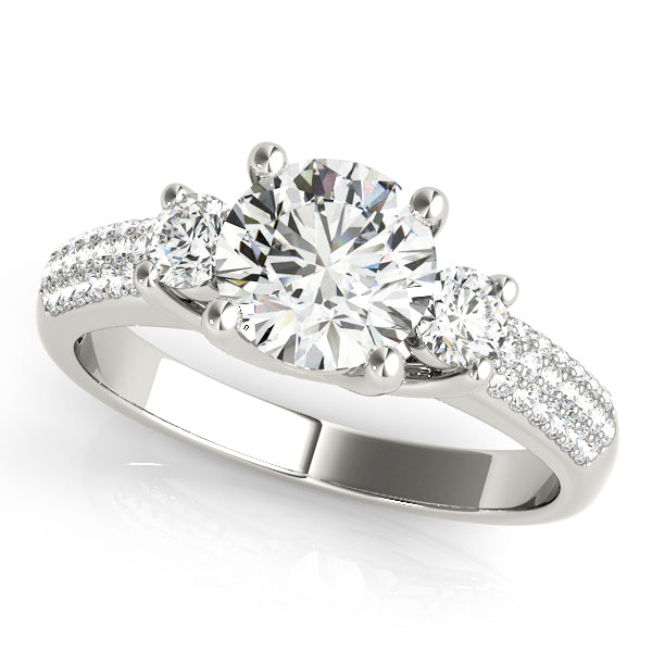 Round Engagement Ring M84177