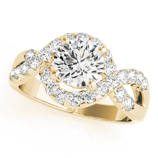 Round Engagement Ring M84182