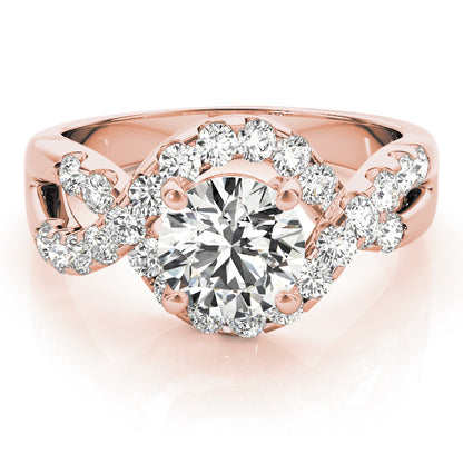 Round Engagement Ring M84182
