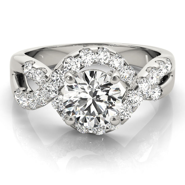 Round Engagement Ring M84182