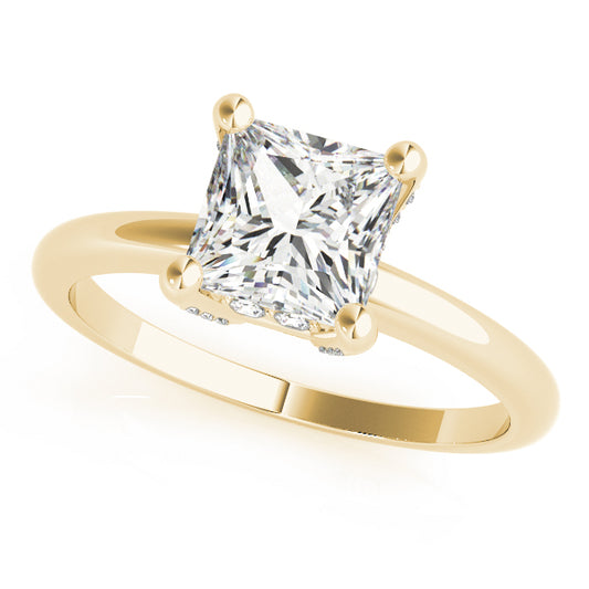 Square Engagement Ring M84187-7
