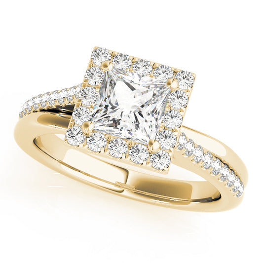 Square Engagement Ring M84330-D