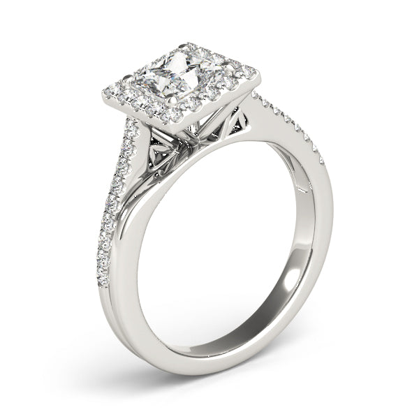 Square Engagement Ring M84330-A
