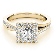 Load image into Gallery viewer, Square Engagement Ring M84330-A
