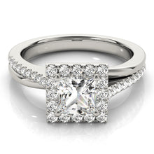 Load image into Gallery viewer, Square Engagement Ring M84330-A
