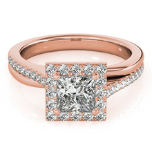 Load image into Gallery viewer, Square Engagement Ring M84330-C
