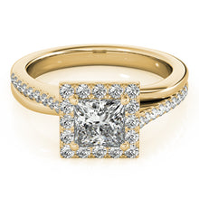 Load image into Gallery viewer, Square Engagement Ring M84330-A
