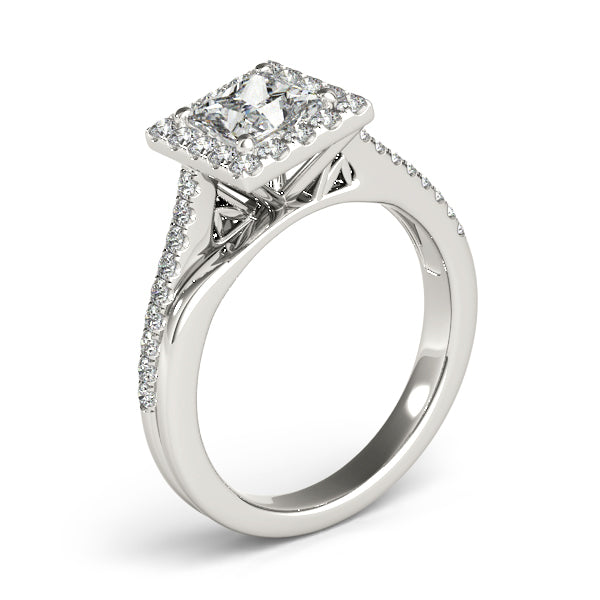 Square Engagement Ring M84330-A