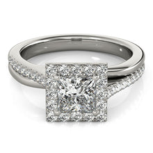 Load image into Gallery viewer, Square Engagement Ring M84330-C
