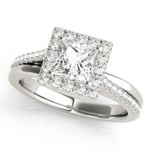 Load image into Gallery viewer, Square Engagement Ring M84330-A
