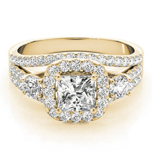 Load image into Gallery viewer, Cushion Engagement Ring M84332-A
