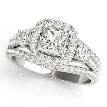 Load image into Gallery viewer, Cushion Engagement Ring M84332-A
