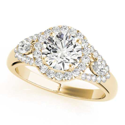 Round Engagement Ring M84334
