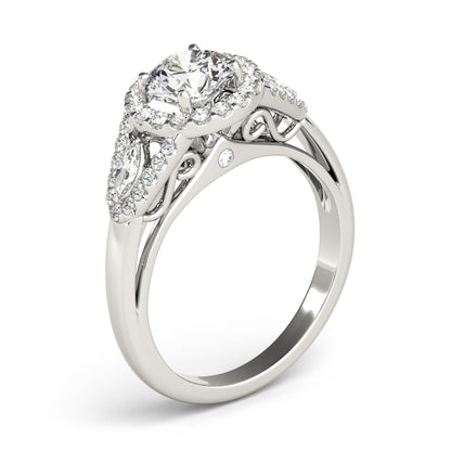 Round Engagement Ring M84334