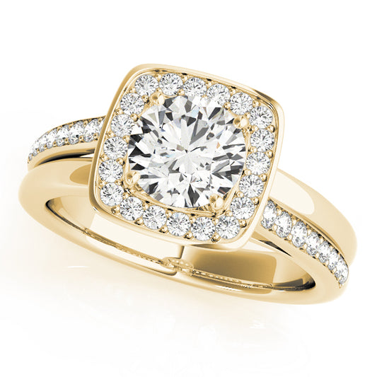 Cushion Engagement Ring M84335-9.5