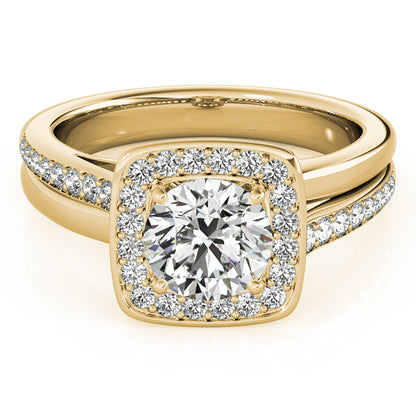 Cushion Engagement Ring M84335-9.5
